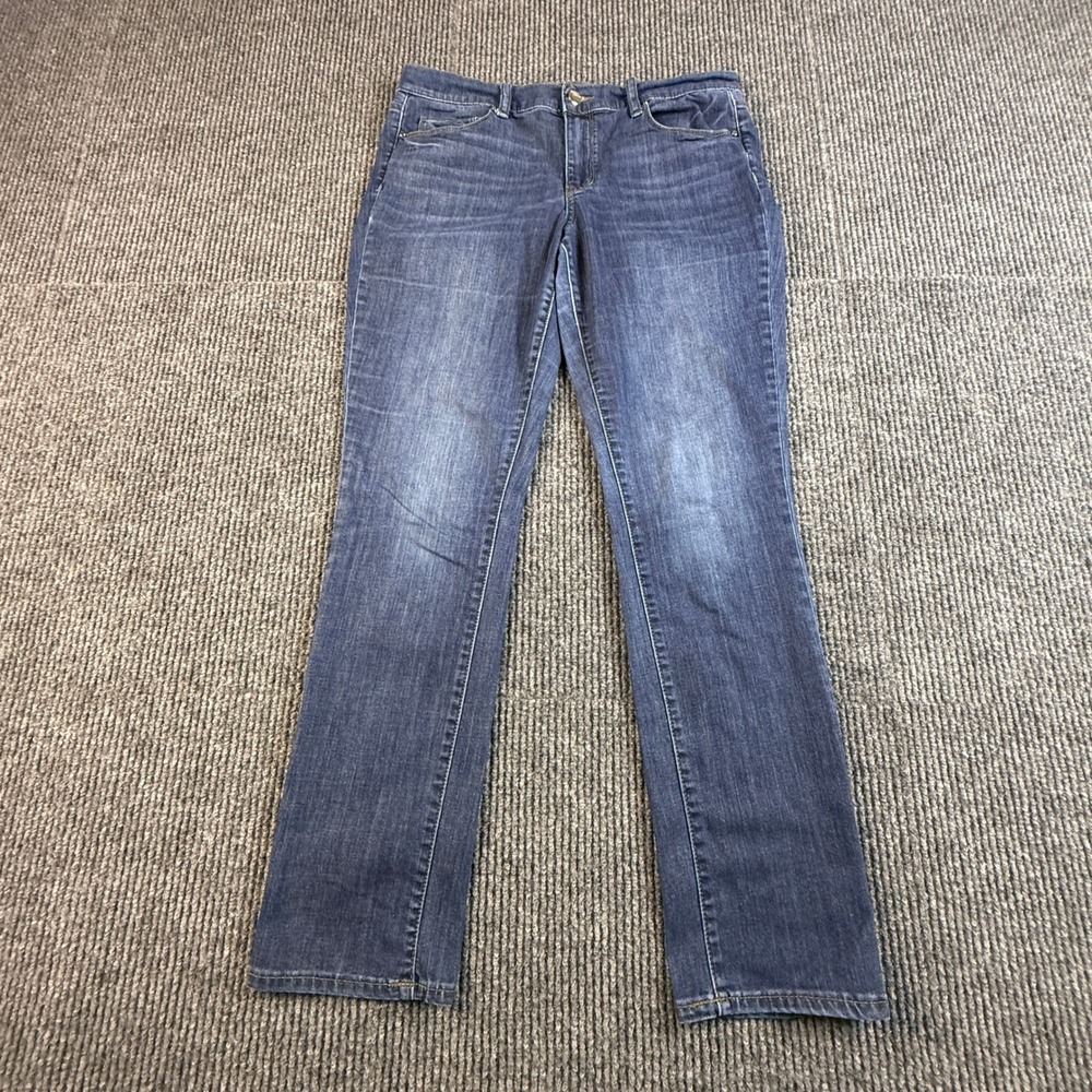 DKNY Jeans Soho Skinny Womens Size‎ 8x30 Dark Wash Blue Denim Stretch Pants